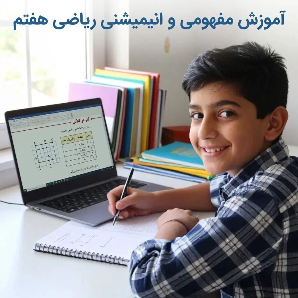 2X90gEPo_ERTnGSm3SlQqTnt1V8-v8eHvRVwTfGsGIORybu6Tw آموزش مفهومی و انیمیشنی ریاضی هفتم (ترم اول) – تدریس اختصاصی - تصویر 1